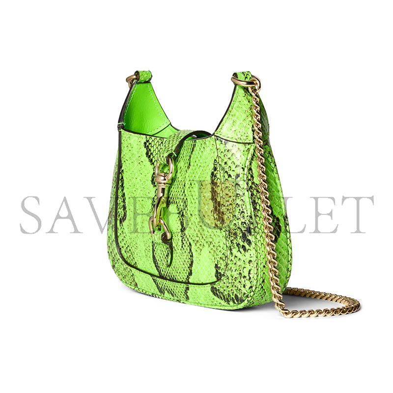 G*u*i jackie notte python mini bag 782889 (19.5*18*3.5cm)